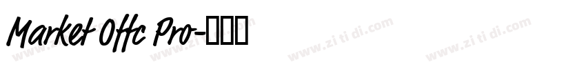 Market Offc Pro字体转换